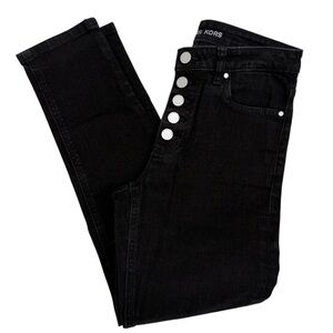 Michael Kors High Rise Black Jeans